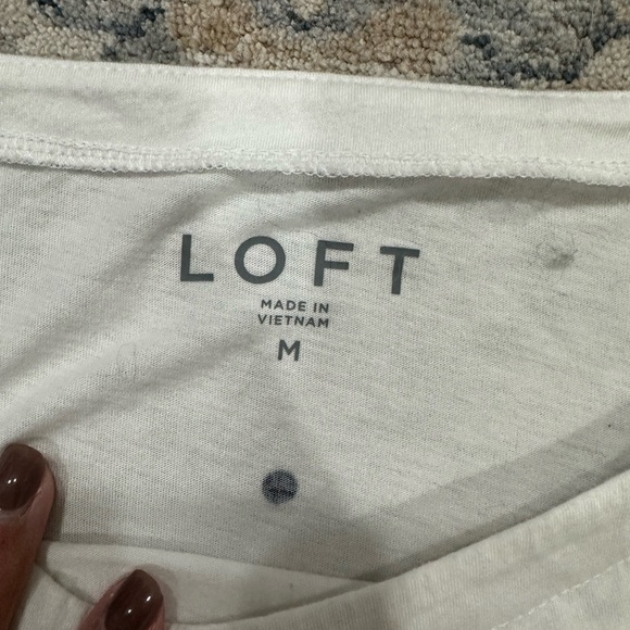 Loft Ruffle Dot Shirt - Picture 2 of 3